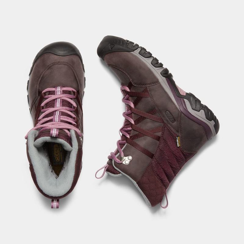 Botas De Invierno Keen Hoodoo III Lace Up Para Mujer Morados - Botas Keen Mexico (172058-NJQ)